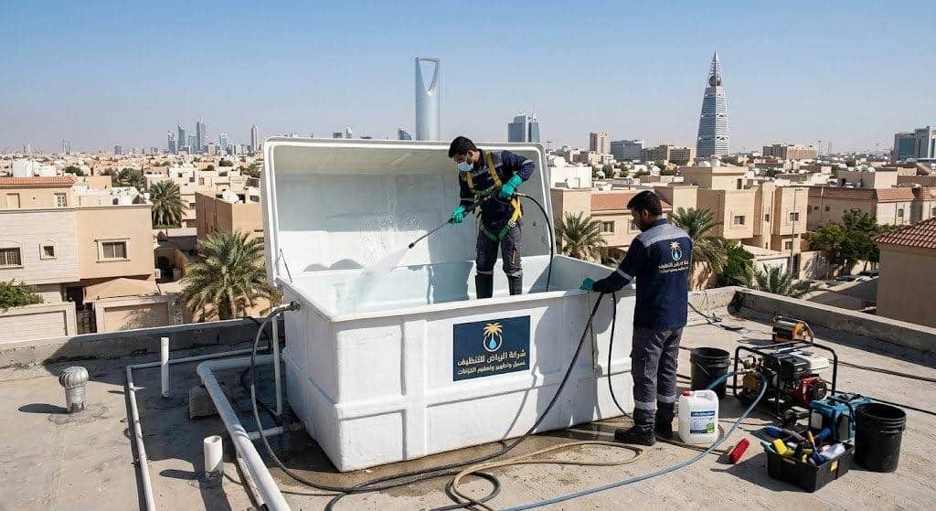 شركة تنظيف خزانات بالرياض | غسيل وتطهير وتعقيم بأحدث التقنيات